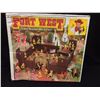 Image 1 : Vintage Tim Mee Toy Plastic Cowboy Fort West Play Set -