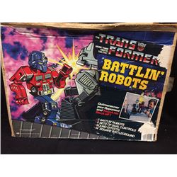 TRANSFORMERS BATTLIN' ROBOTS (2 ROBOTS, 2 DUAL CONTROLS)