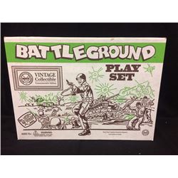 VINTAGE COLLECTIBLE BATTLEGROUND PLAY SET W/ BOX
