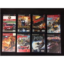 PLAY STATION 2 VIDEO GAME LOT (STARSKY & HUTCH, LORD OF THE RINGS, BURNOUT & MORE...)