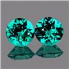 Natural Paraiba Blue/Green Apatite Pair 6.50 mm - VVS