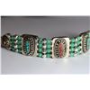Tibet Hand Made Turquoise, Coral Bracelet