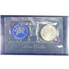 Image 2 : 1972-S  IKE SILVER DOLLAR UNCIRCULATED (BLUE PACK)