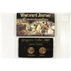 Image 1 : 2005-P & D SACAGAWEA DOLLARS UNC SATIN FINISH
