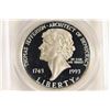 Image 1 : 1993-S JEFFERSON COMMEMORATIVE SILVER DOLLAR