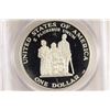 Image 1 : 1998-S CRISPUS ATTUCKS COMMEMORATIVE SILVER $