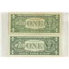 Image 2 : 2-1957 $1 SILVER CERTIFICATES STAR NOTES
