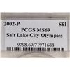Image 3 : 2002-P SALT LAKE CITY OLYMPICS SILVER DOLLAR