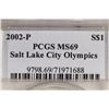 Image 3 : 2002-P SALT LAKE CITY OLYMPICS SILVER DOLLAR