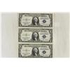 Image 1 : 3-1935-C $1 SILVER CERTIFICATES CRISP UNC