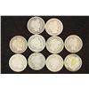 Image 1 : 10 ASSORTED BARBER DIMES