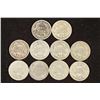 Image 2 : 10 ASSORTED BARBER DIMES