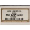 Image 3 : 2002-S SILVER OHIO QUARTER NGC PF70 ULTRA CAMEO