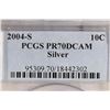 Image 3 : 2004-S SILVER ROOSEVELT DIME PCGS PR70 DCAM