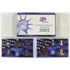 Image 1 : 2002 US PROOF SET (WITH BOX)
