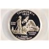 Image 2 : 2005-S SILVER CALIFORNIA QUARTER PCGS PR69 DCAM