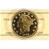 Image 1 : 2 TROY OZ. .999 FINE SILVER 24KT GOLD PLATED PF