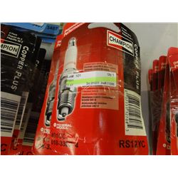 Lot of 6 Champion 2 Pack Spark Plugs RS12YC