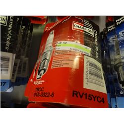 Lot of 6 Champion 2 Pack Spark Plugs RV15YC4