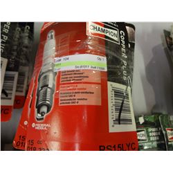 Lot of 6 Champion 2 Pack Spark Plugs RS15LYC