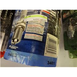 Lot of 6 Champion 2 Pack Spark Plugs 3401