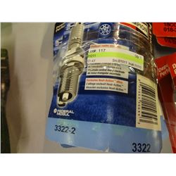 Lot of 3 Champion 2 Pack Spark Plug 3322