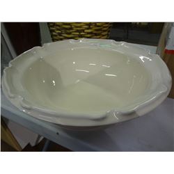 White Clay Wash Basin