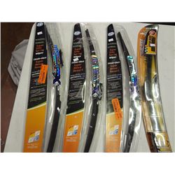 Lot of 4 wiper blades