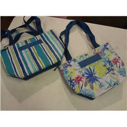 Pair of thermal lunch bags