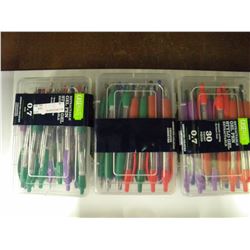 3 Packs of 30 Pens