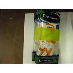 12 Pairs of kids size large golf gloves