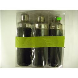 Lot of 3 Cocktail Shakers