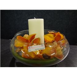 Table Center Piece with Candle