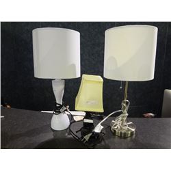 Set of 3 Assorted Lamps