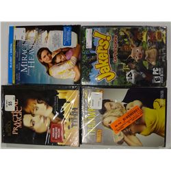 Lot of 4 Assorted Movies