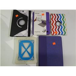 Lot of 5 Assorted Tablet Cases