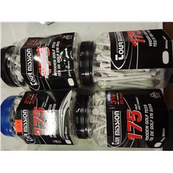 Lot of 4 Assorted Golf Tees