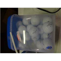 Tub of Golf Balls