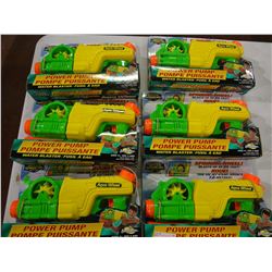 Lot of 6 Water Guns