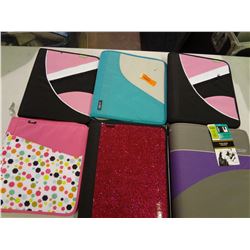Lot of 6 Binders