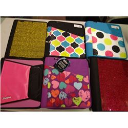 Lot of 6 Binders
