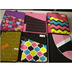 Lot of 6 Binders