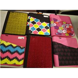 Lot of 6 Binders