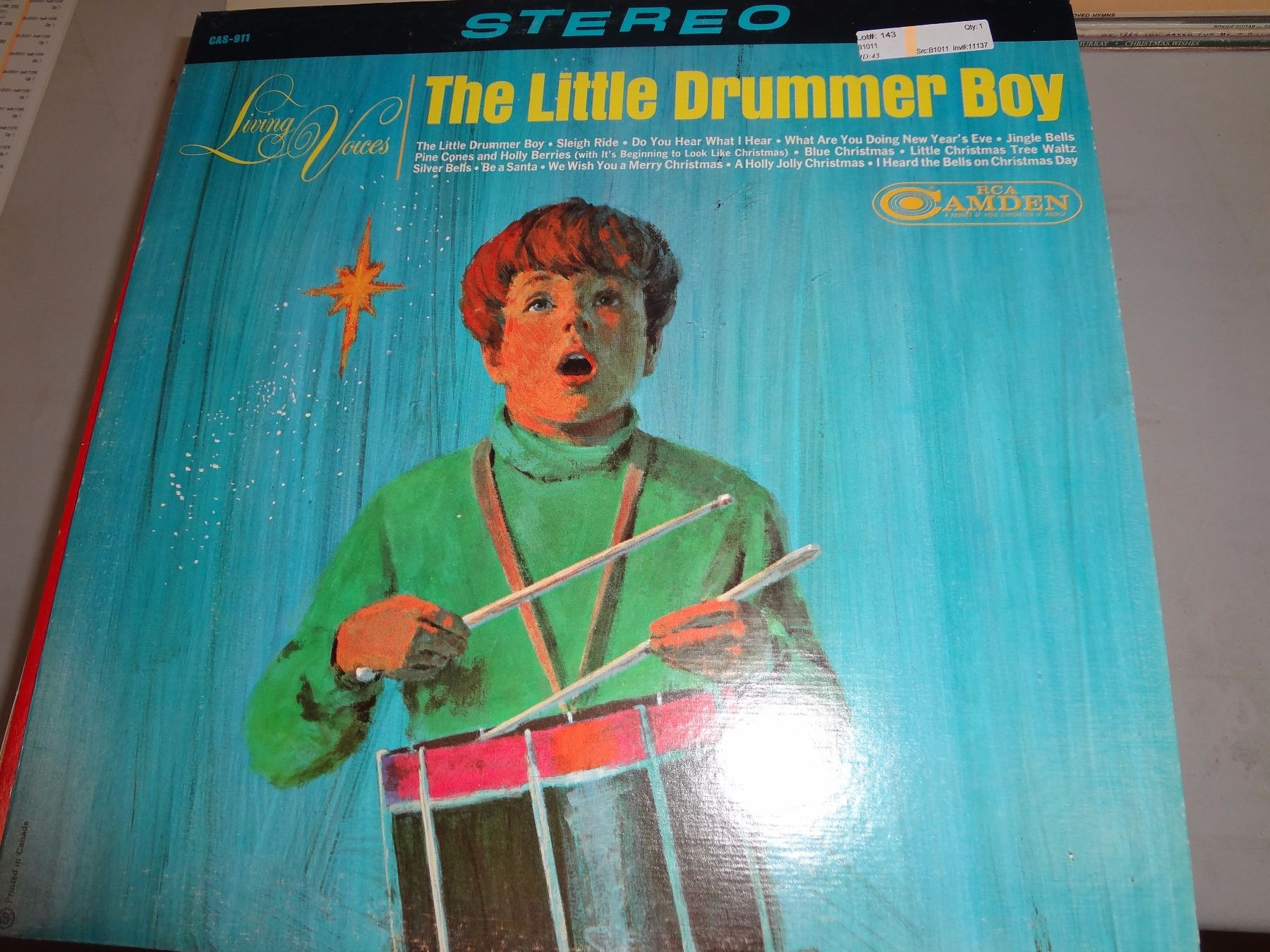 living voices little drummer boy