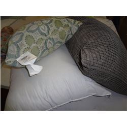 3 large pillows