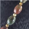 Image 3 : Natural Multi-Color Picasso Diamond Polished Necklace