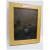 Image 1 : Oak Display Case 16x20x3 " deep