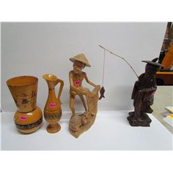 4 Unique Wooden Art Pieces