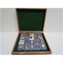 Case of assorted 20 Collector Pins