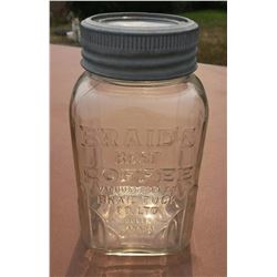 Braids Best Coffee Square Jar